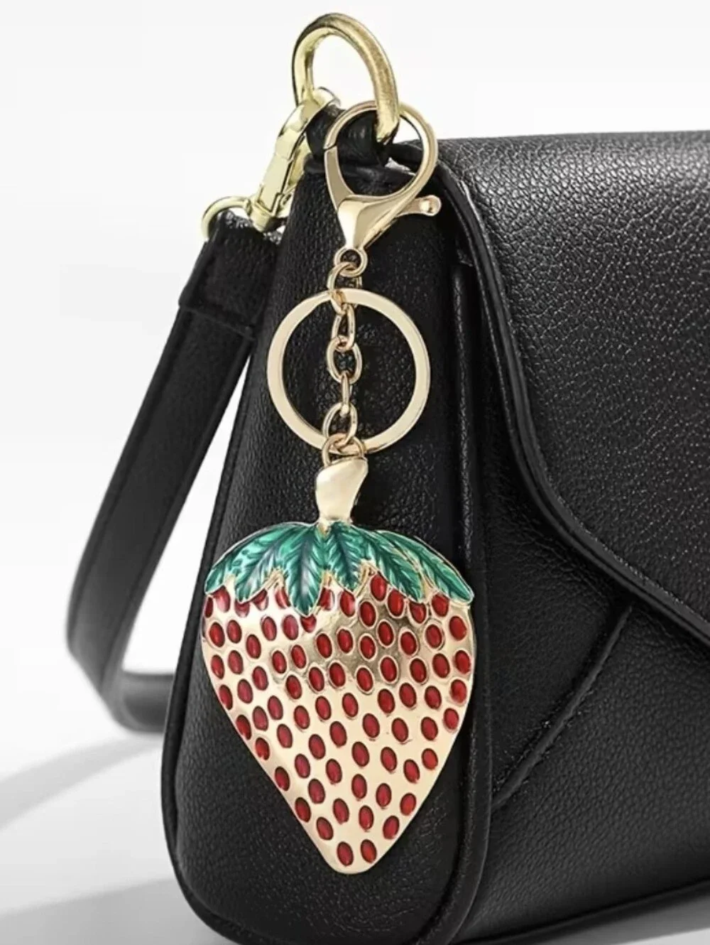 Strawberry 🍓 Bag Charm/ Keychain NEW